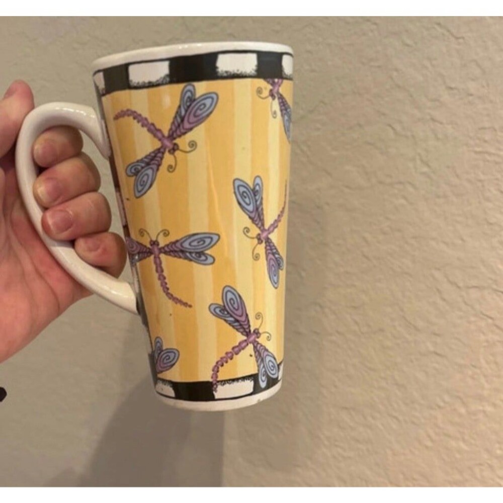 Signature Bug Me Dragonfly Coffee Mug Alicia
Tormey Designs 16 Oz Whimsical